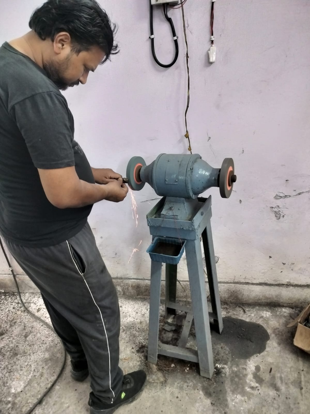 Pedestal-Grinder